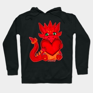 Little dragon with a big heart ♥ Hoodie